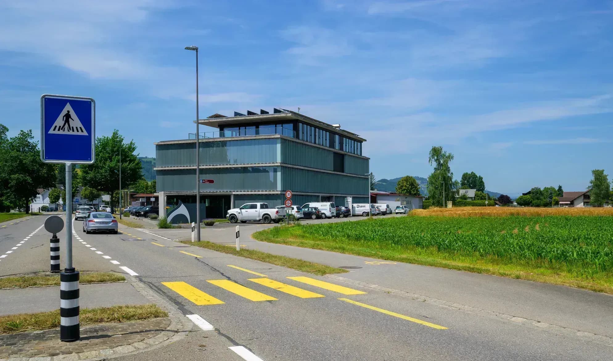 Einfahrt Betrieb